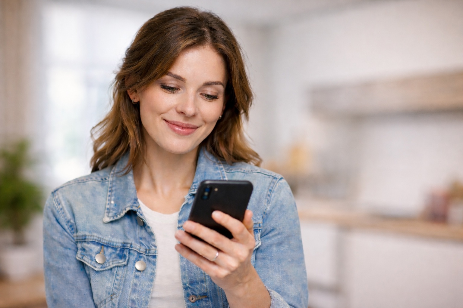 Mobile push notification alert illustration